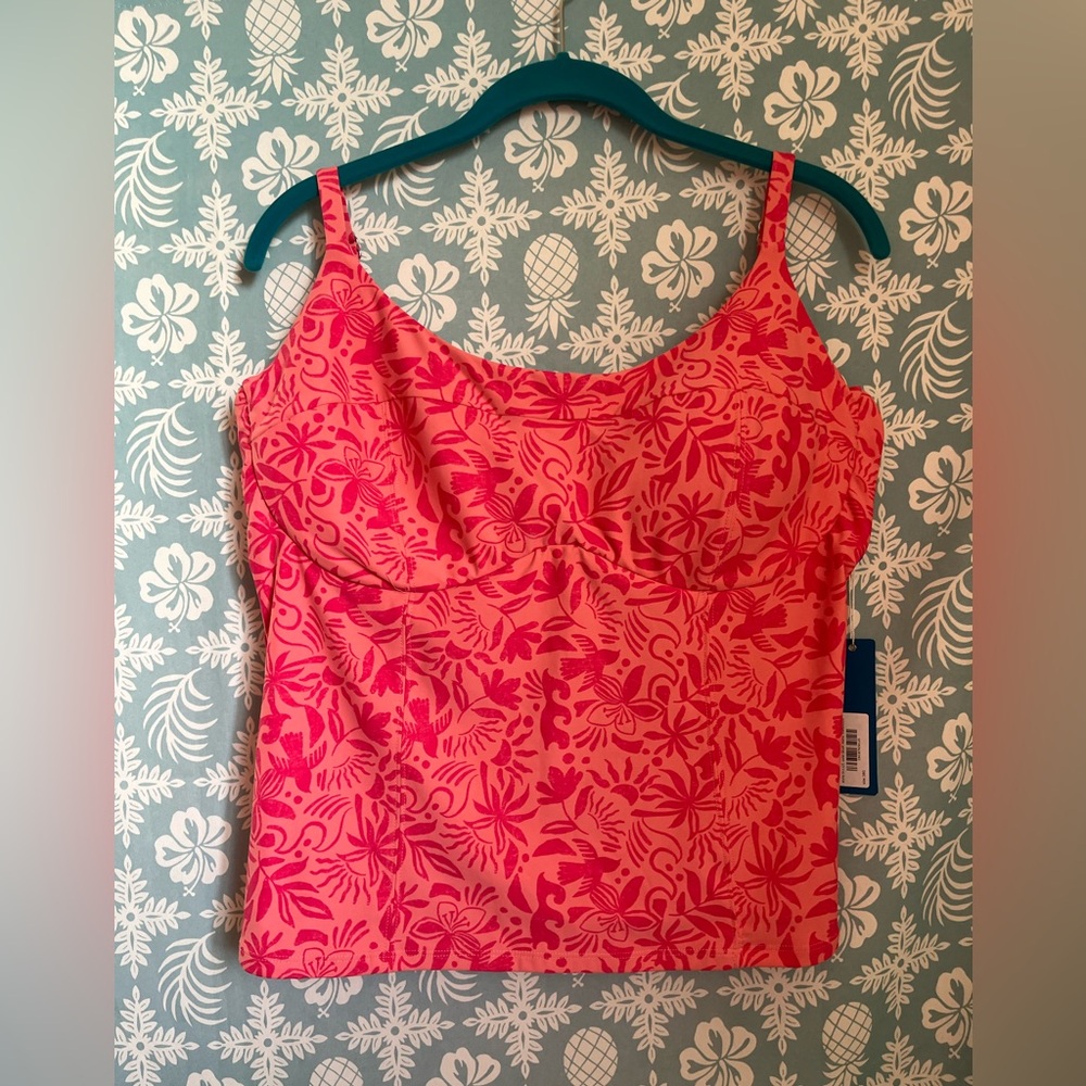 Birdsong tankini underwire swim top. New with tags. Size 38
